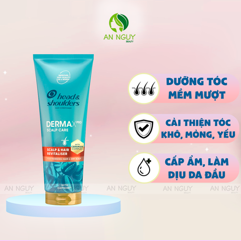Dầu Xả Head & Shoulders Dermaxpro Scalp Care Hair Conditioner 220ml