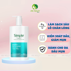 Sữa Rửa Mặt Simple Active Skin Barrier Care Cleanser 240ml
