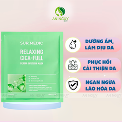 Mặt Nạ Sur.Medic Derma Infusion Mask Dưỡng Ẩm 28g