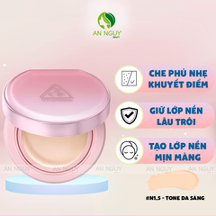 Phấn Nước 3CE Fitting Mesh Cover Cushion SPF40 PA+++ 11g