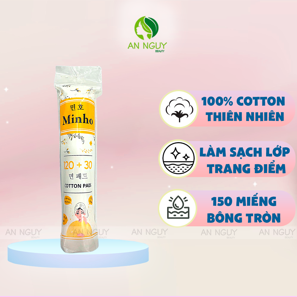 Bông Tẩy Trang Minho Cotton Pads
