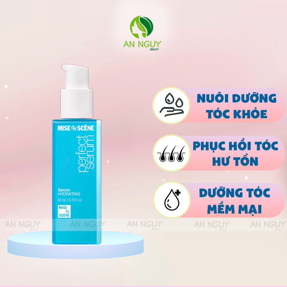 Tinh Chất Dưỡng Tóc Mise En Scene Perfect Serum Phục Hồi Tóc Hư Tổn 80ml