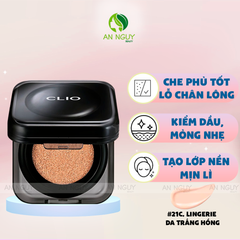 Phấn Nước Clio Kill Cover Founwear Cushion SPF40 PA++ 15g x 2 (Đen Vuông New)