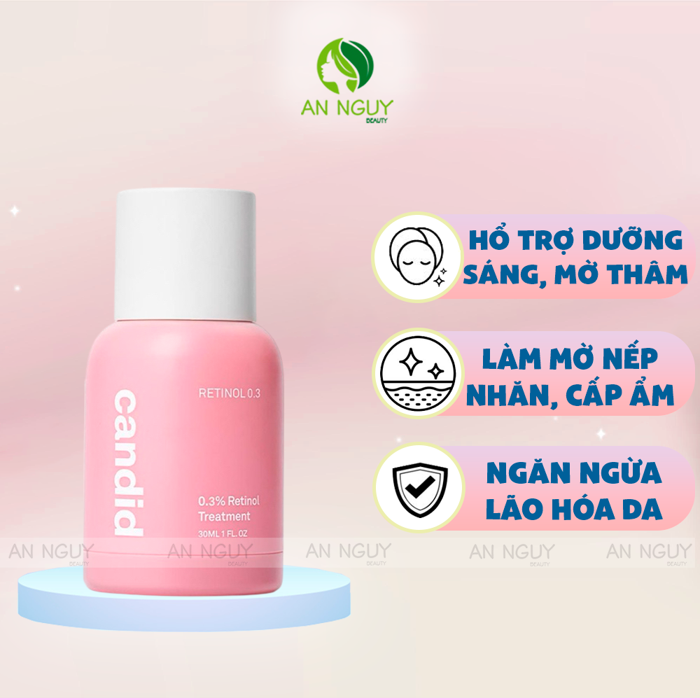 Tinh Chất Candid Retinol Treatment Hỗ Trợ Cải Thiện Nền Da 30ml