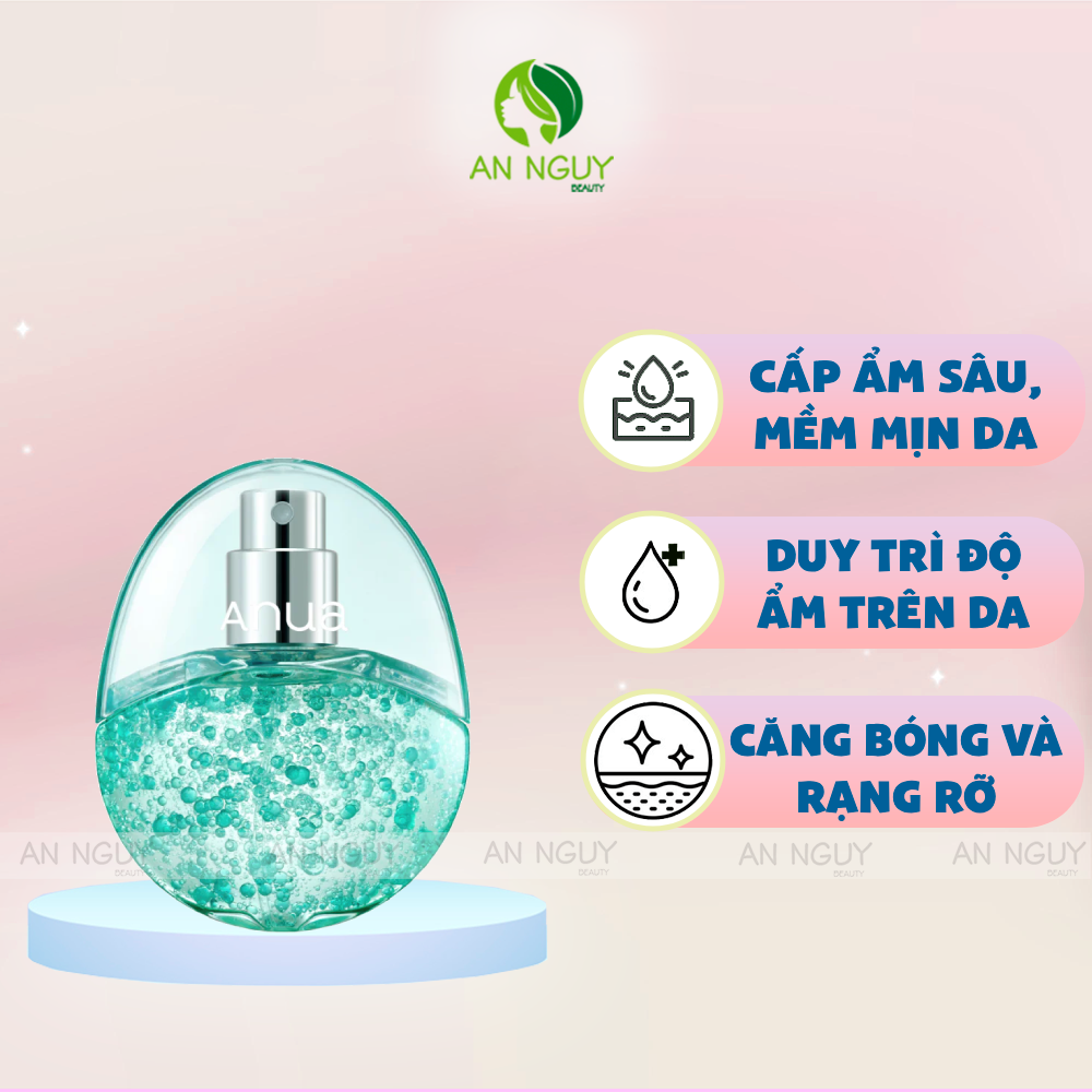 Xịt Khoáng Anua PDRN Hyaluronic Acid Hydrating Capsule Mist Cấp Ẩm Phục Hồi Da