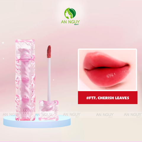 Son Tint Lì Merzy Water Fit Blur Tint Mịn Lì , Bền Màu, Fit Môi Tự Nhiên 3.7g