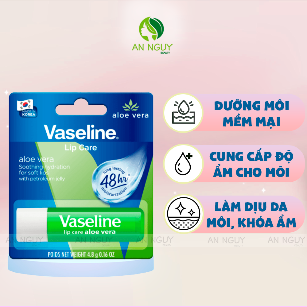 Son Dưỡng Môi Vaseline Stick 4.8g (Dạng Thỏi)
