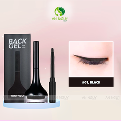Gel Kẻ Mắt Tonymoly Back Gel Eyeliner Long Brush 4gr