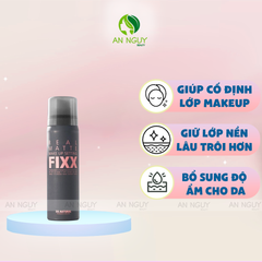 Xịt Khoá Nền Dành Cho Da Dầu So.Natural Powder4Room Real Matte Makeup Setting FIXX 75ml