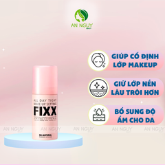 Xịt Khoá Nền Căng Bóng, Mịn Lì So.Natural Powder4room All Day Tight Make Up Setting FIXX
