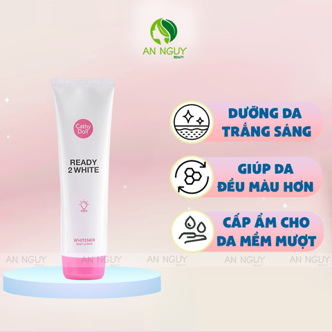 Sữa Dưỡng Thể Sáng Da Cathy Doll Ready 2 White Whitener Body Lotion 150ml