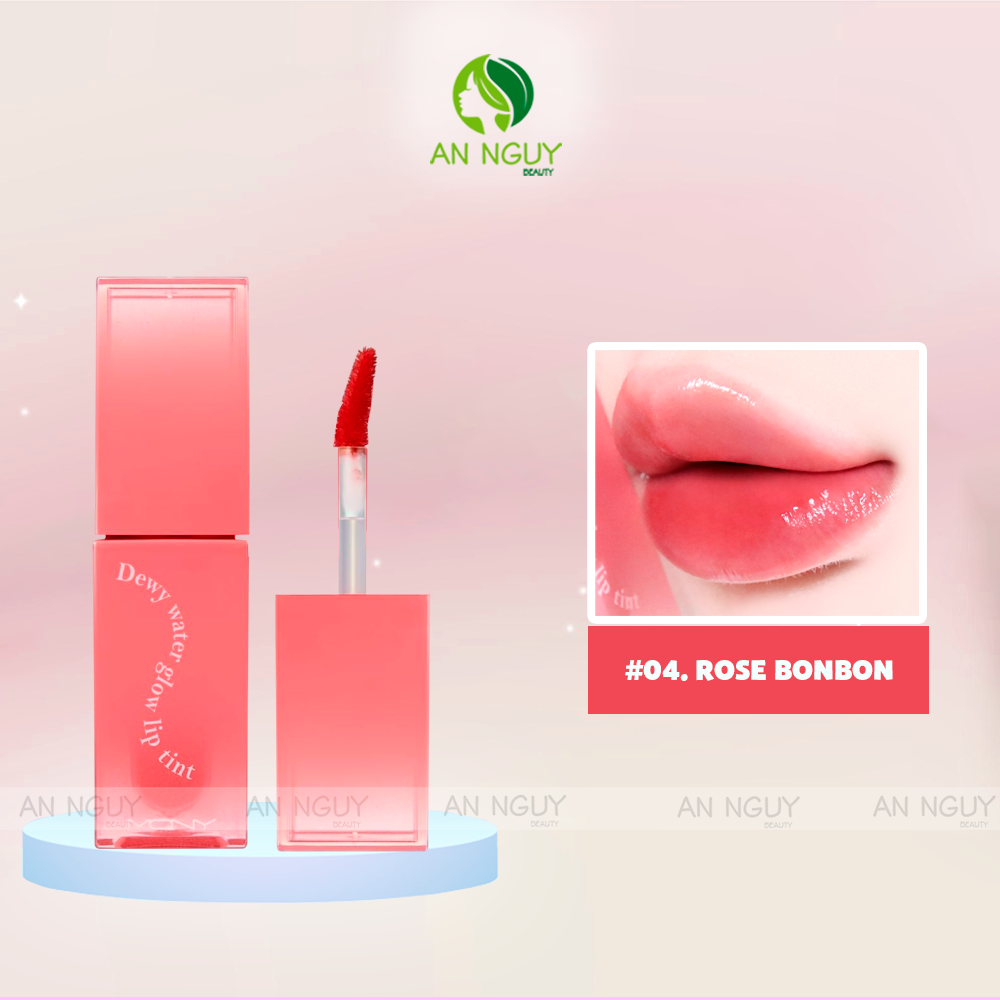 Son Bóng Pha Lê MQNY Dewy Water Glow Lip Tint Dưỡng Ẩm, Mềm Mịn Môi 3.5g