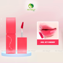 Son Bóng Pha Lê MQNY Dewy Water Glow Lip Tint Dưỡng Ẩm, Mềm Mịn Môi 3.5g