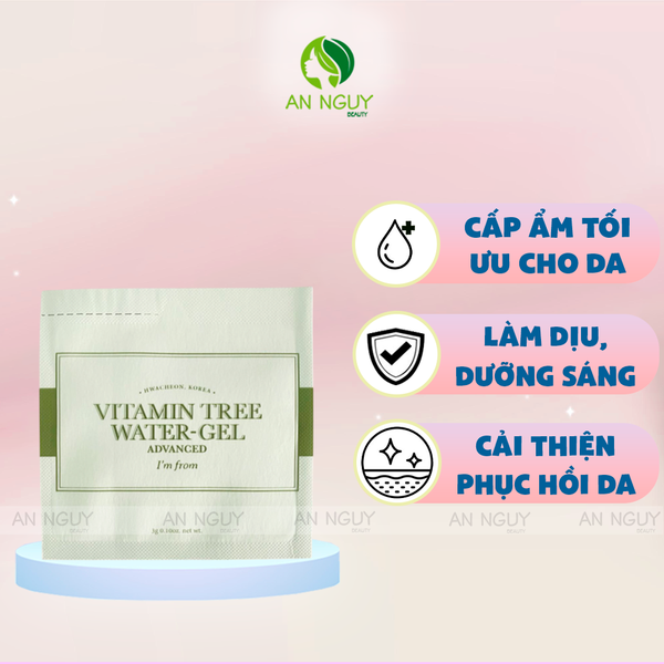 [Sample] Gel Dưỡng Ẩm I'm From Vitamin Tree Water-Gel 3g