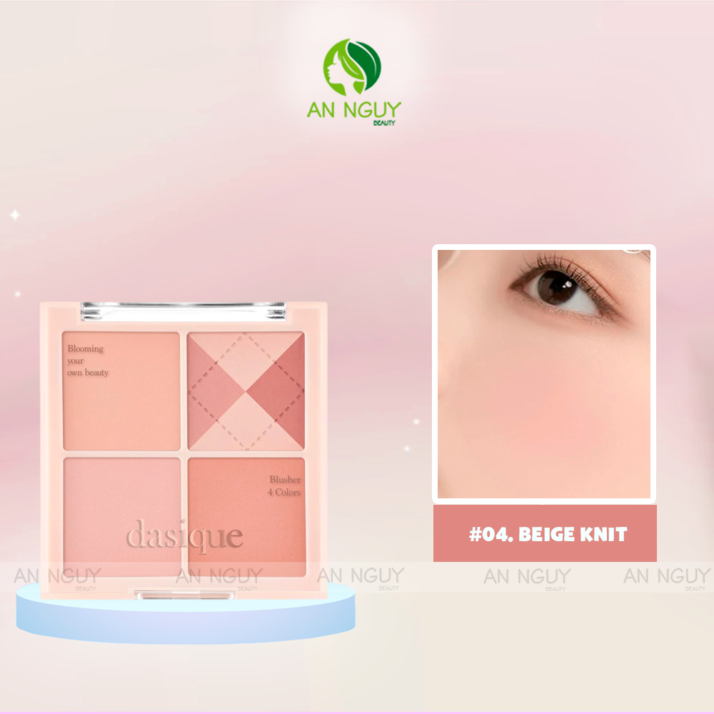 Phấn Má Hồng 4 Ô Dasique Blending Mood Cheek