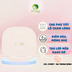 Phấn Nước Vacosi Flaso Cushion SPF50+ PA+++ Căng Mịn 15g