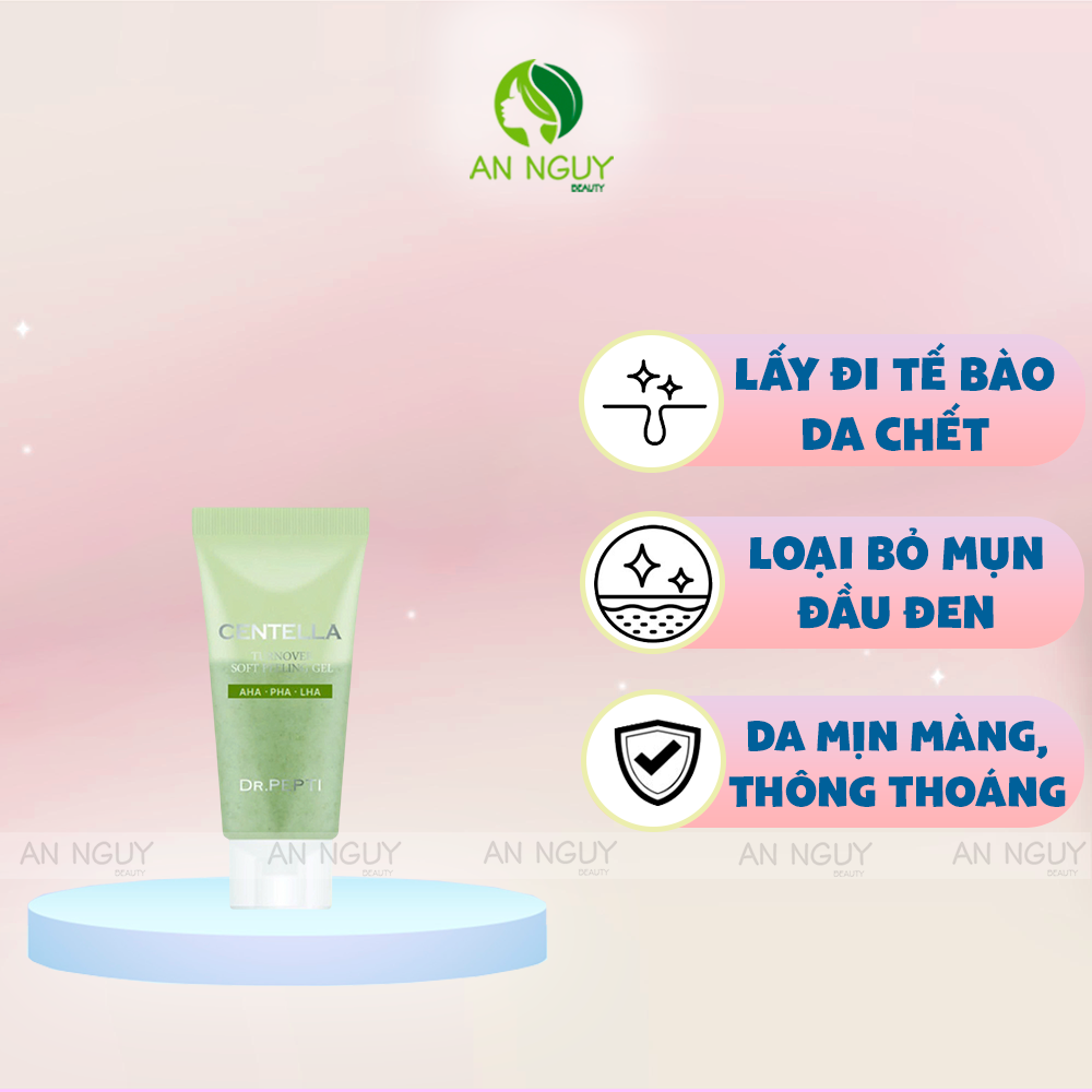 Gel Tẩy Tế Bào Chết Dr.Pepti Centella Turnover Soft Peeling