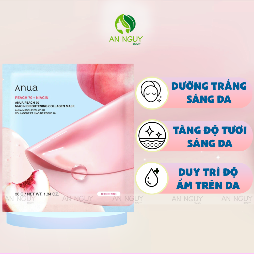 Mặt Nạ Thạch Dưỡng Da Anua Collagen Mask 38g