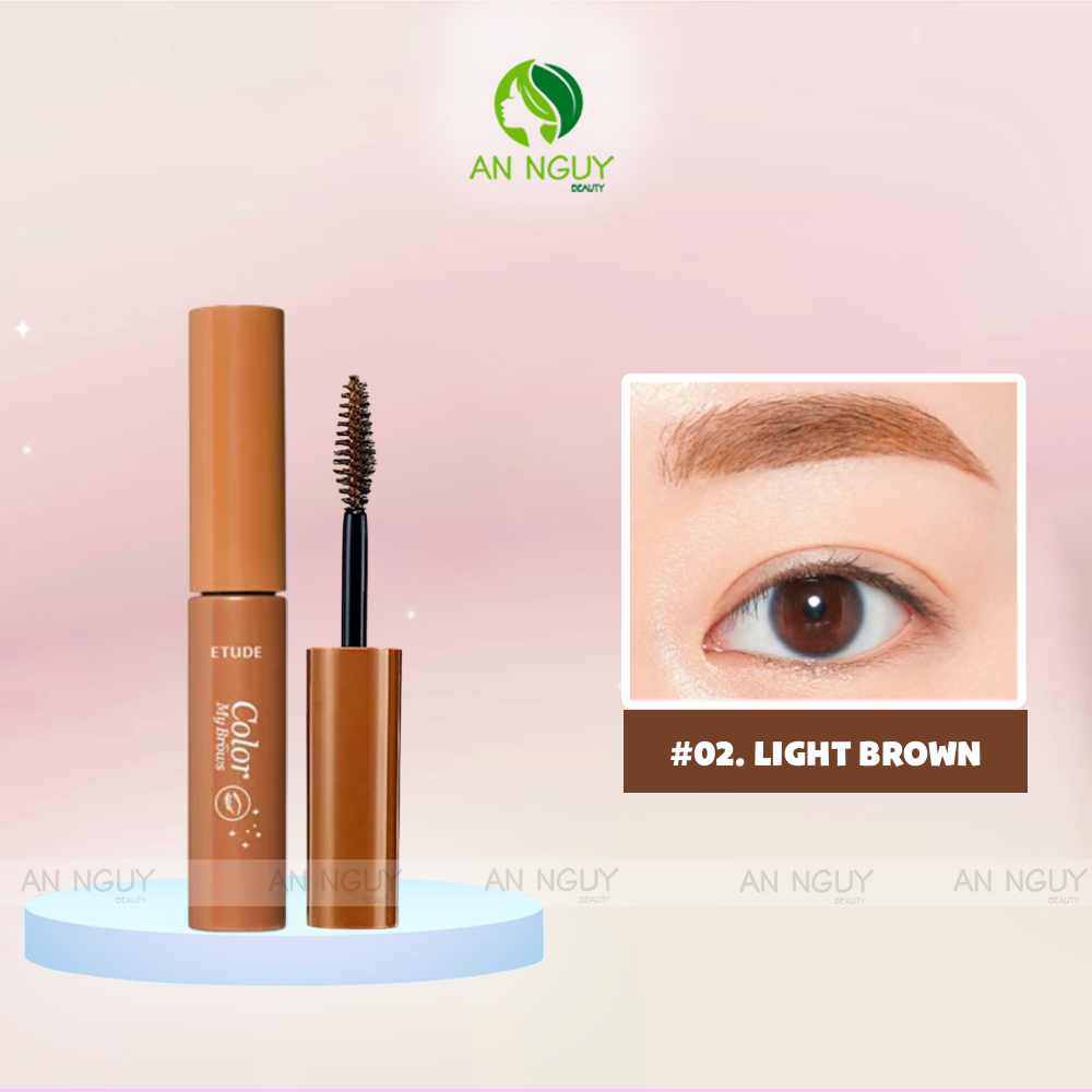 Mascara Lông Mày Etude House Color My Brows Màu Tự Nhiên Định Hình Chân Mày 4.5g