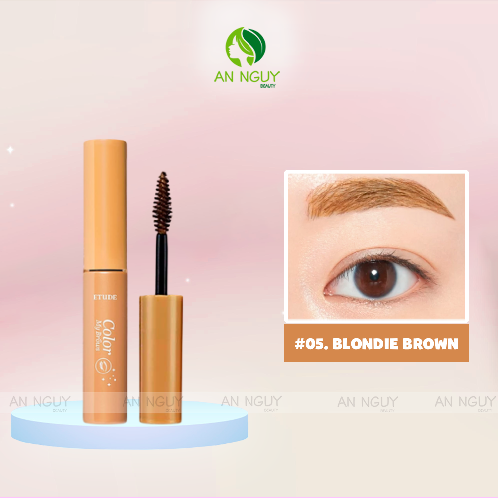 Mascara Lông Mày Etude House Color My Brows Màu Tự Nhiên Định Hình Chân Mày 4.5g