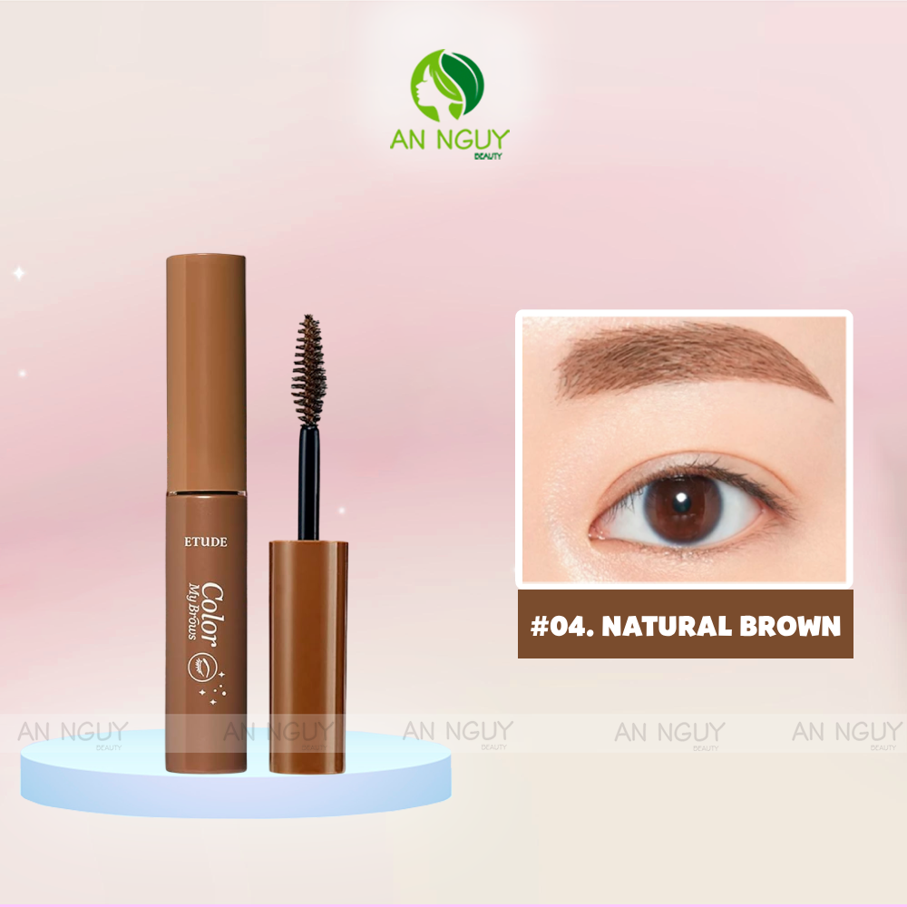 Mascara Lông Mày Etude House Color My Brows Màu Tự Nhiên Định Hình Chân Mày 4.5g