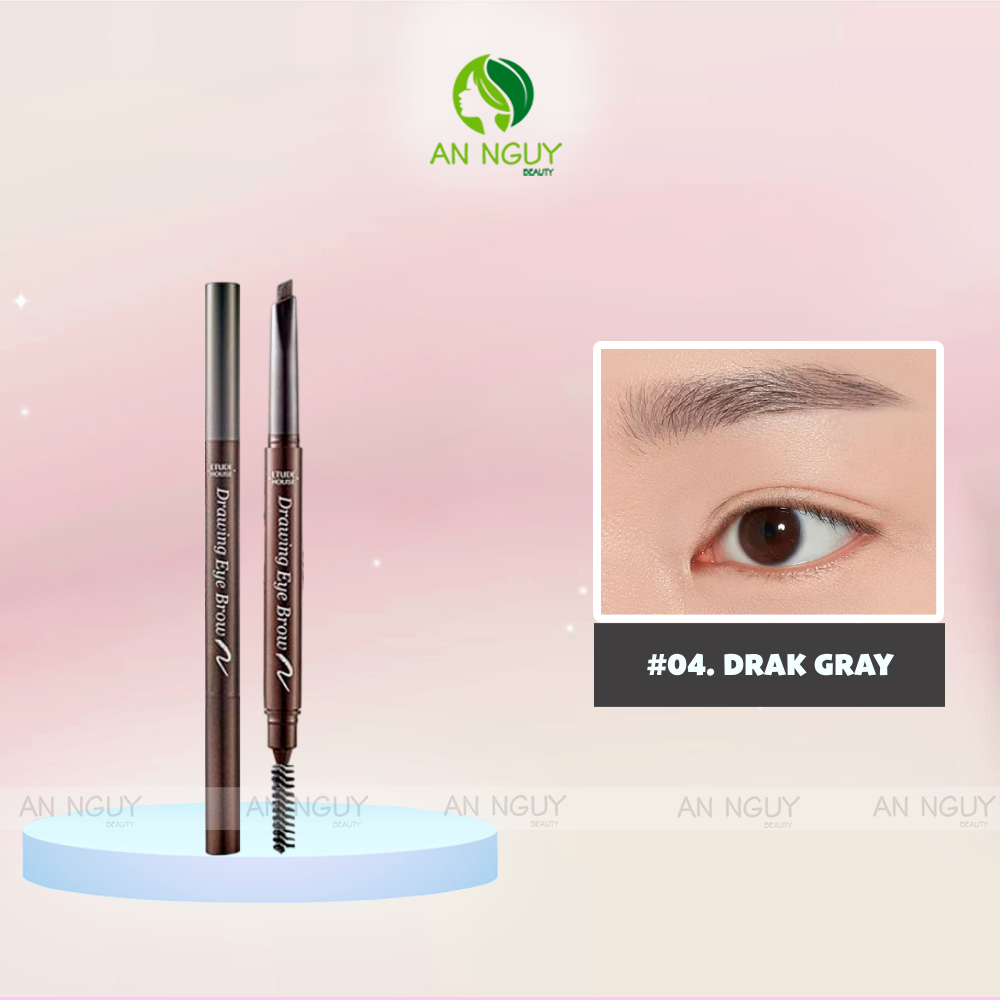 Chì Kẻ Mày 2 Đầu Etude House Drawing Eye Brow Pro Không Thấm Nước, Lâu Trôi 0.25g
