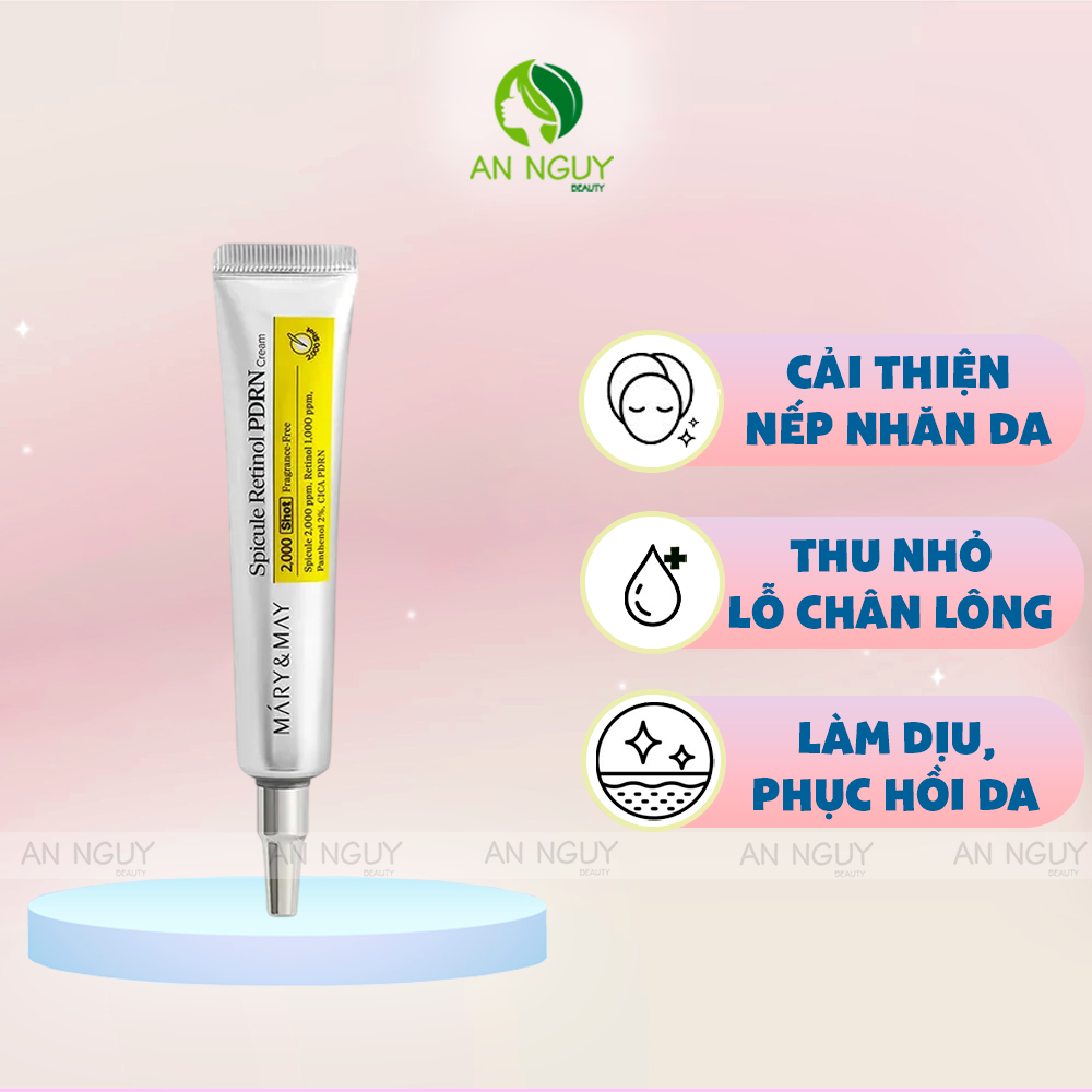 Kem Dưỡng Vi Kim MARY&MAY Cream 15g