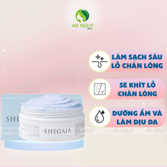 Mặt Nạ Đất Sét SHEGAIA Mask Làm Sạch Sâu Lỗ Chân Lông 150g