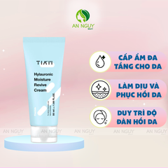 Kem Dưỡng Tia'm HA Hyaluronic Moisture Revive Cream Cấp Nước, Hỗ Trợ Căng Bóng Da 50ml