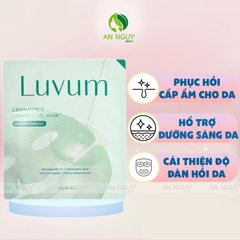 Mặt Nạ Luvum Green Citrus Vitamin C Gel Mask Plus Dưỡng Sáng Đều Màu Da 30ml