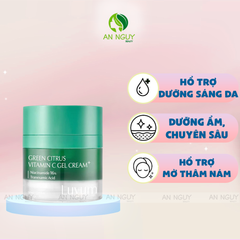 Kem Dưỡng Luvum Green Citrus Vitamin C Gel Cream Plus Dưỡng Sáng Đều Màu Da 50ml