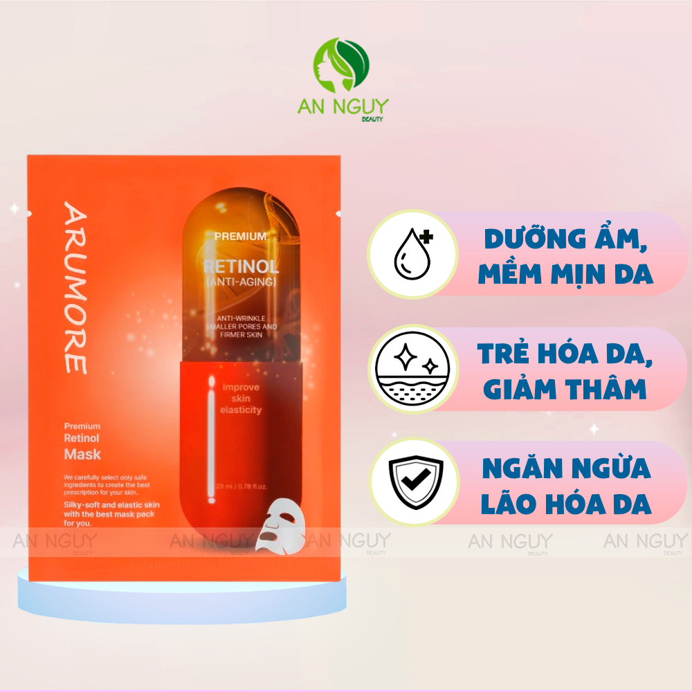 Mặt Nạ Dưỡng Da Arumore Premium Mask 23ml