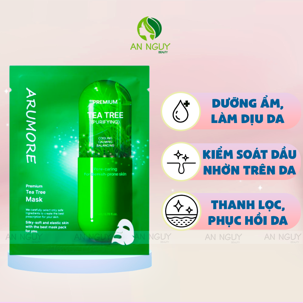 Mặt Nạ Dưỡng Da Arumore Premium Mask 23ml