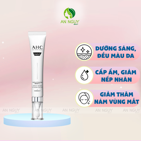 Kem Mắt AHC Pro Shot For Face Capsule-Infused Eye Cream For Face 30ml