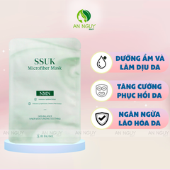 Mặt Nạ Vải Vi Sợi Be’Balance SSUK Microfiber Mask Ngải Cứu Cấp Ẩm, Làm Dịu, Chống Lão Hóa 30g