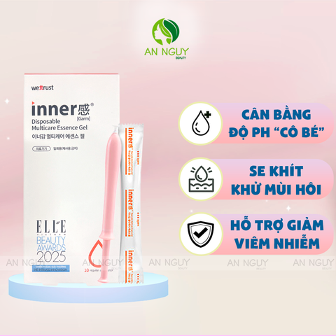 Dung Dịch Vệ Sinh Wettrust Feminine Cleanser InnerGarm Disposable Multicare Essence Gel
