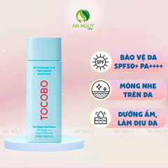 Kem Chống Nắng Thuần Chay, Dưỡng Ẩm Tocobo Bio Watery Sun Cream SPF 50 PA++++ 50ml