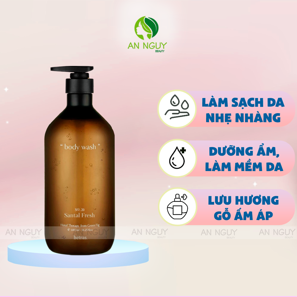 Sữa Tắm Hương Nước Hoa Hetras Hotel Therapy Body Wash 1013ml