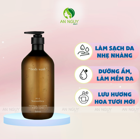 Sữa Tắm Hương Nước Hoa Hetras Hotel Therapy Body Wash 1013ml