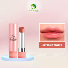 Son Bóng 3CE Glazy Lip Glow Dưỡng Ẩm 5g