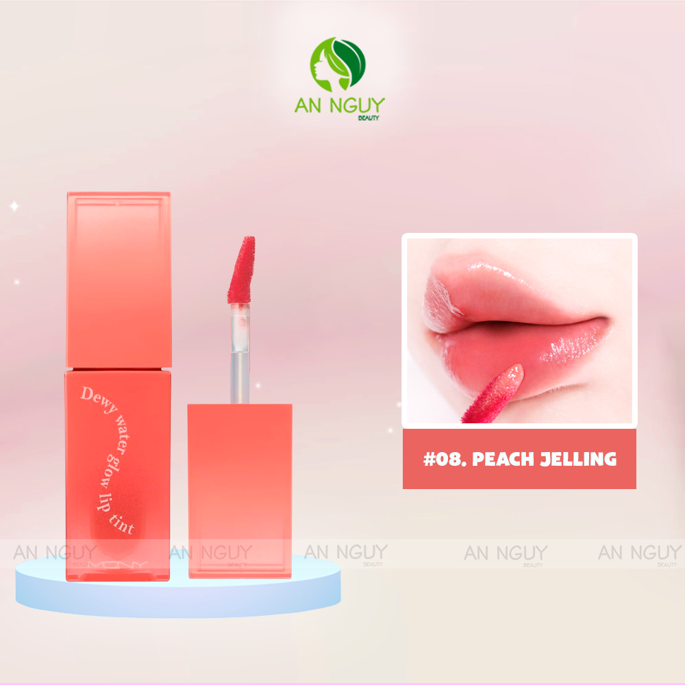 Son Bóng Pha Lê MQNY Dewy Water Glow Lip Tint Dưỡng Ẩm, Mềm Mịn Môi 3.5g
