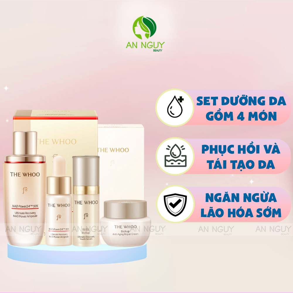 Set Dưỡng Da THE WHOO Bichup Nad+ Duo Special Set