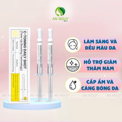 Tinh Chất Differ&Deeper C-Toning Daily Shot Tone-Up Boosting Technology Làm Sáng Da 2.5ml (Hộp 2 Ống)