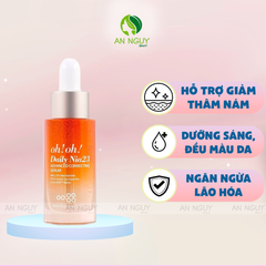 Tinh Chất Oh! Oh! Daily Nia23 Advanced Correcting Serum Dưỡng Sáng Da, Mờ Thâm 30ml