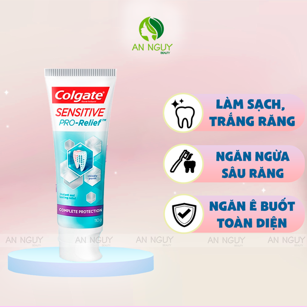 Kem Đánh Răng Colgate Sensitive Pro-Relief Complete Protection 110g