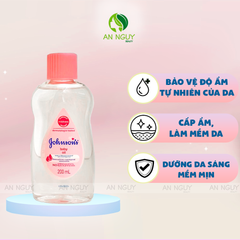 Dầu Johnson's Baby Massage & Dưỡng Ẩm