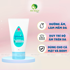Kem Dưỡng Ẩm Chống Nứt Nẻ Da Johnson's Baby Cream Face & Body 50g