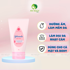 Kem Dưỡng Ẩm Chống Nứt Nẻ Da Johnson's Baby Cream Face & Body 50g