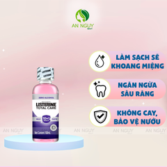 Nước Súc Miệng Listerine Total Care Zero Alcohol Mouthwash Chăm Sóc Toàn Diện Không Cay