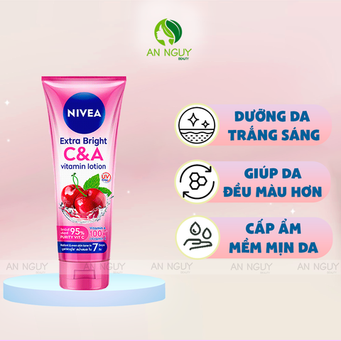 Sữa Dưỡng Thể Nivea Extra Bright Vitamin Lotion 180ml